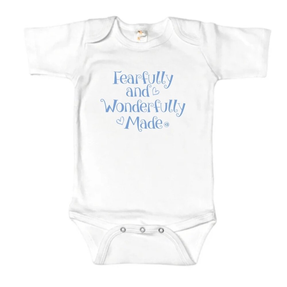 Fearfully and Wonderfully Made - Boy's Infant Onesie